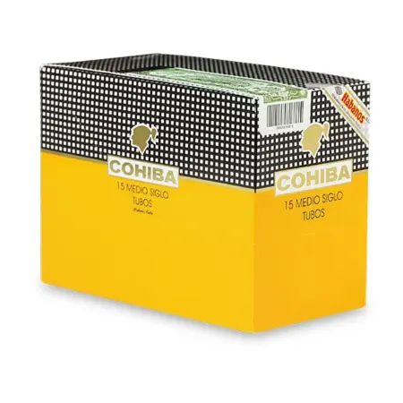 Cohiba Medio Siglo Tubos Box Of 3 X 5 1
