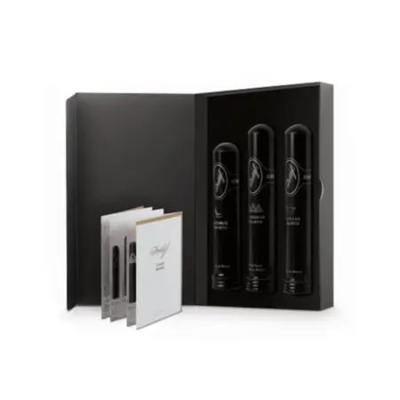Davidoff Selection Black Robusto Tubos Box Of 3 1