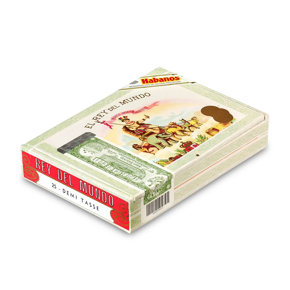 El Rey Del Mundo Demi Tasse Box Of 25 2