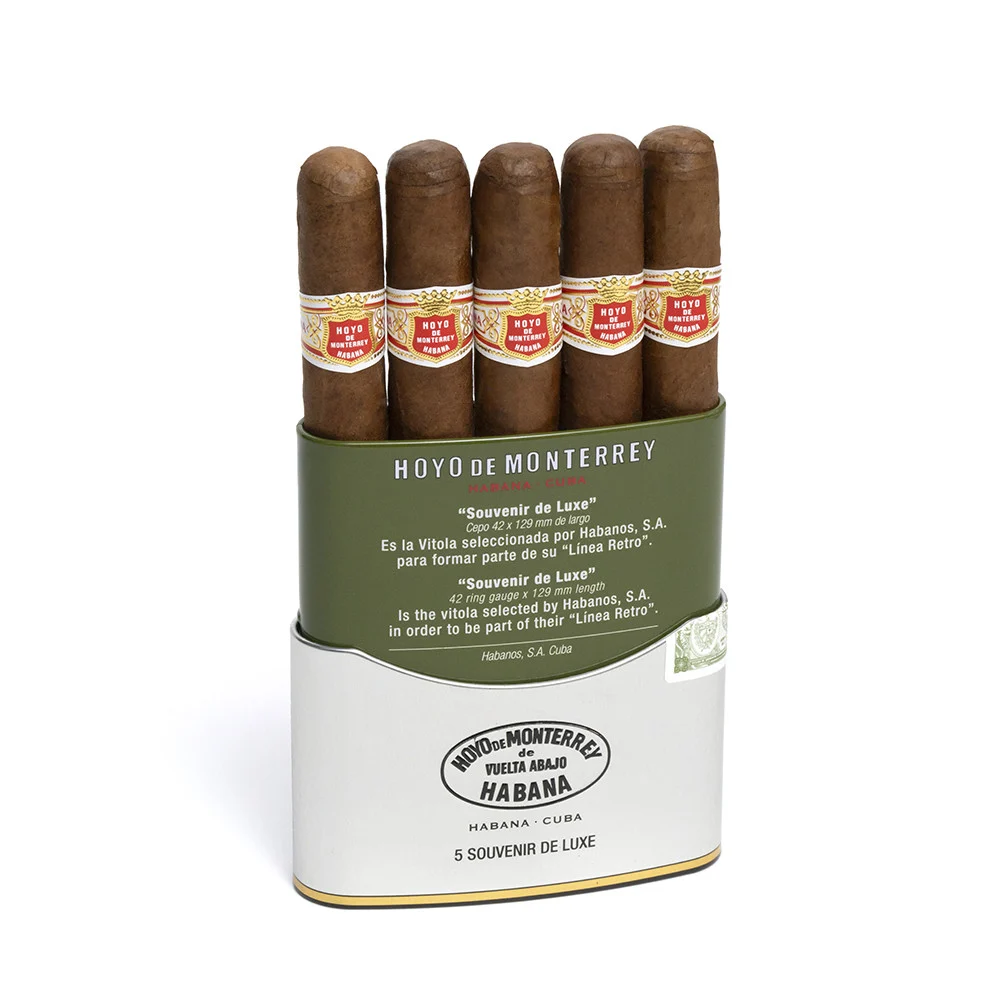 Hoyo De Monterrey Souvenir De Luxe Box Of 10 X 5 4