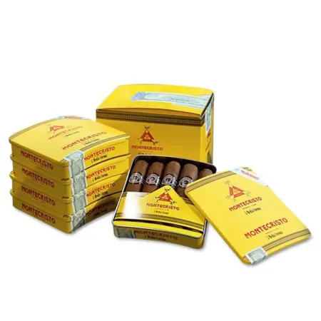 Montecristo Media Corona Box Of 5 X 5 1