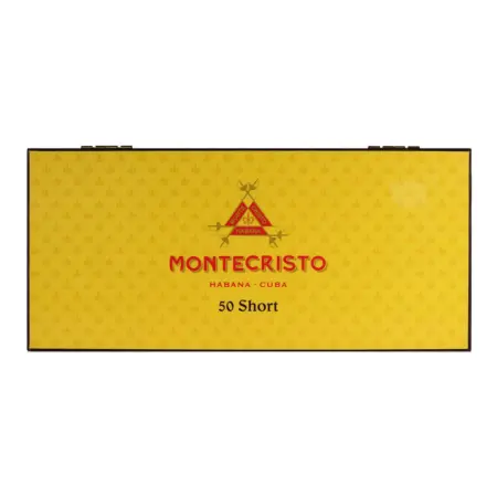 Montecristo Short Humidor Box Of 50 1