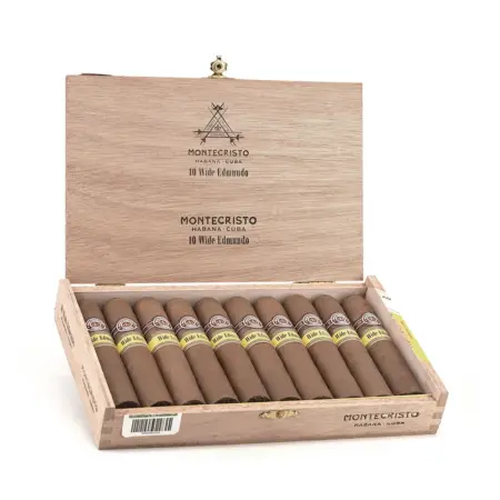 Montecristo Wide Edmundo Box Of 10 1