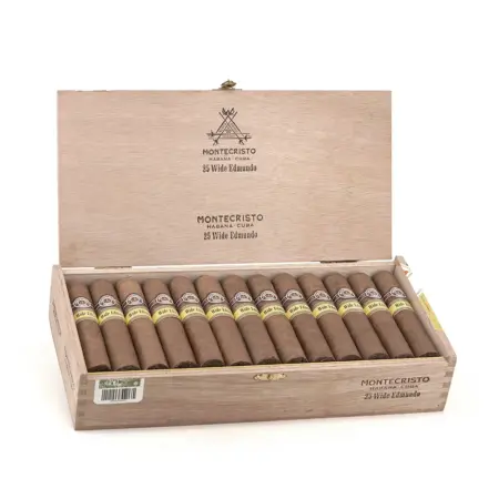 Montecristo Wide Edmundo Box Of 25 1