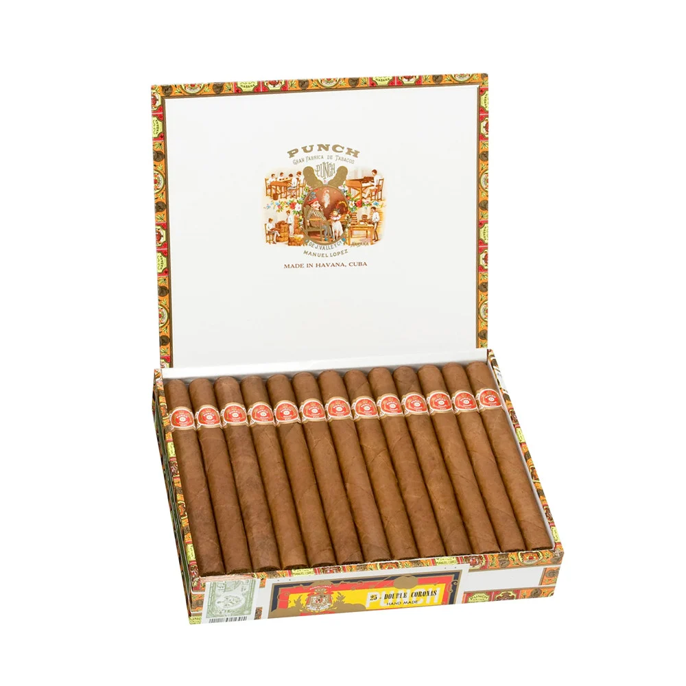 Punch Double Coronas Box Of 25 1