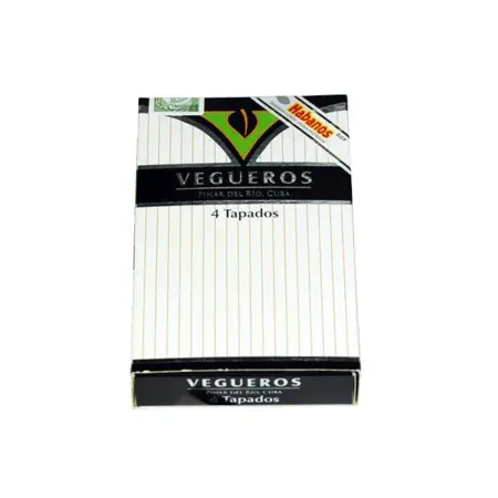 Vegueros Tapados C P Box Of 4 X 4 1